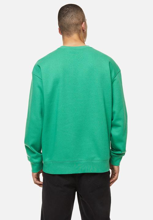 H&M - Relaxed fit sweatshirt - green/keith haring