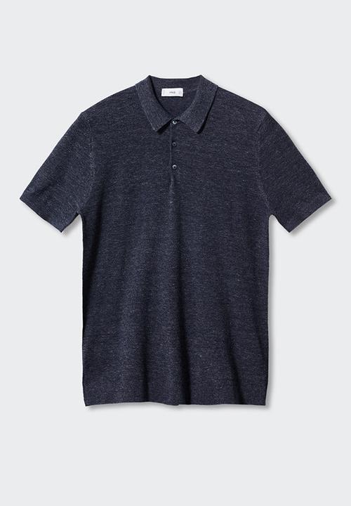 MANGO - Polo shirt andrew - navy