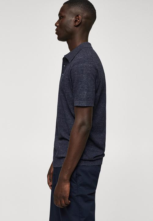 MANGO - Polo shirt andrew - navy