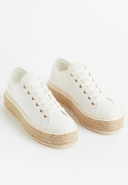 H&M - Espadrille trainers - white