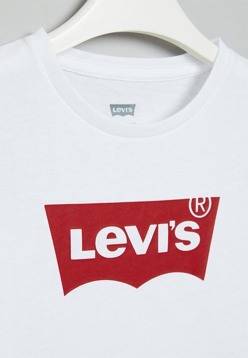 Levi’s® - Lvg short sleeve batwing tee - red & white