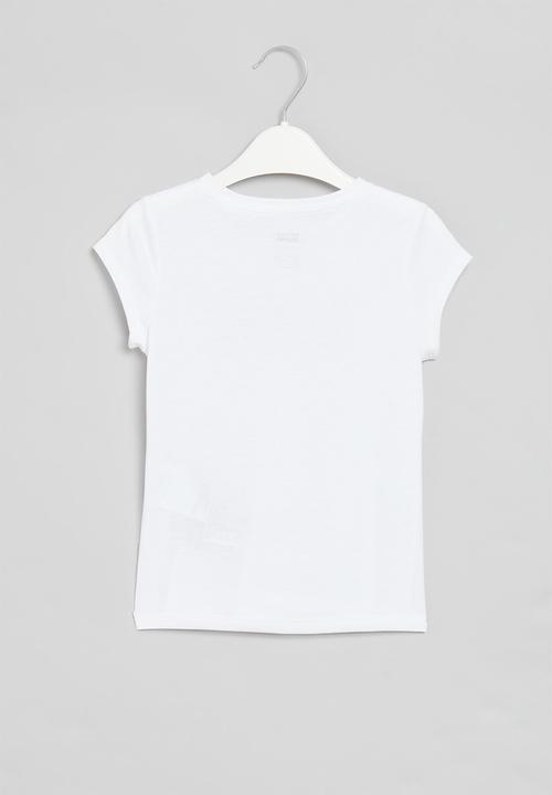Levi’s® - Lvg short sleeve batwing tee - red & white