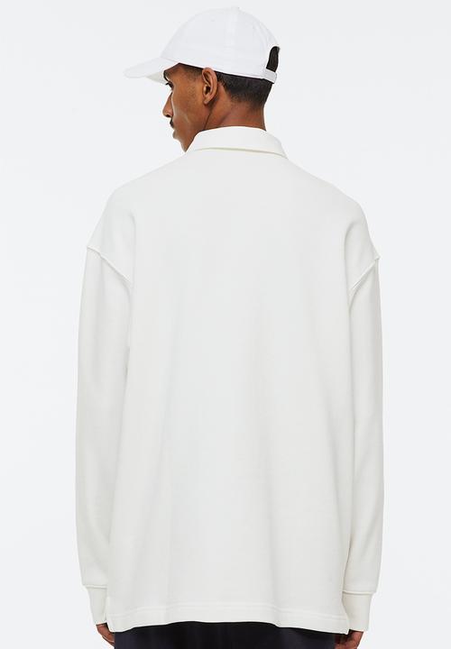 H&M - Relaxed fit polo shirt - white