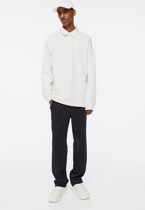 H&M - Relaxed fit polo shirt - white