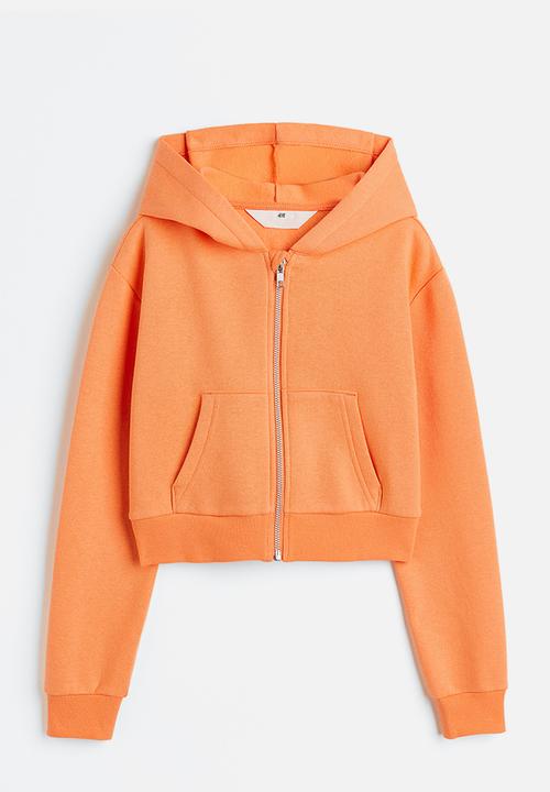 H&M - Zip-through hoodie - orange