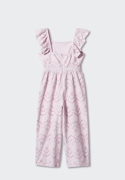 MANGO - One-piece suit tejo - mauve