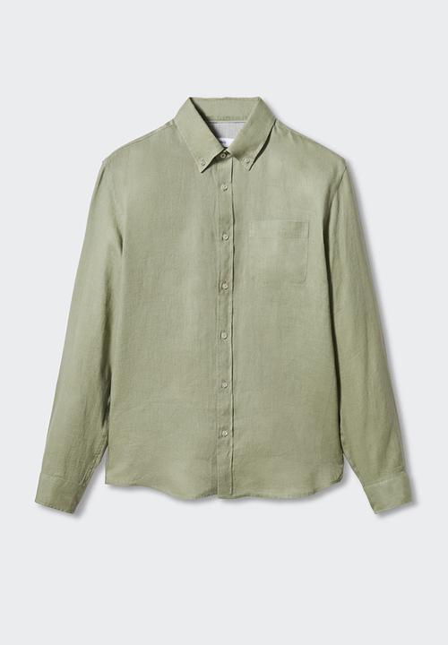 MANGO - Shirt avispa - khaki
