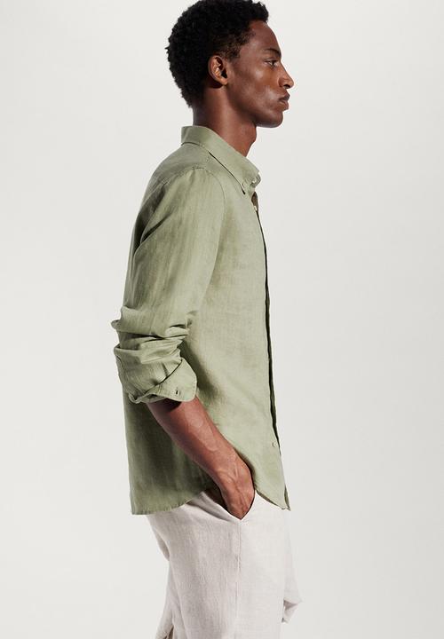 MANGO - Shirt avispa - khaki