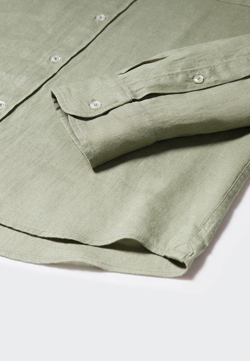 MANGO - Shirt avispa - khaki