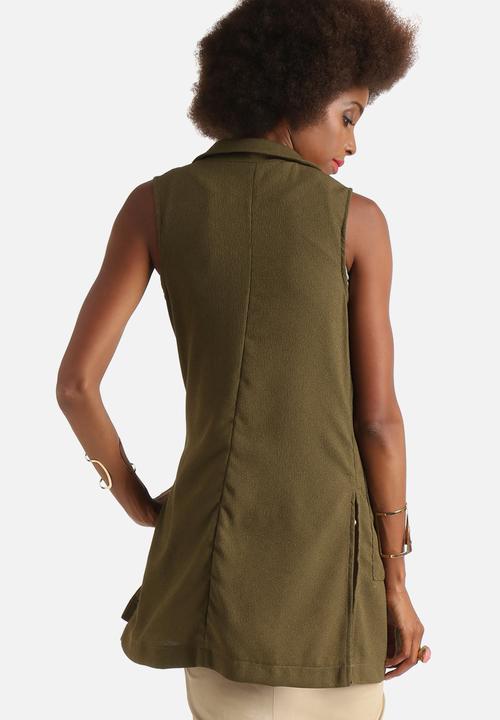 Glamorous - Sleeveless Blazer