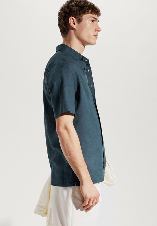 MANGO - Shirt ants - navy