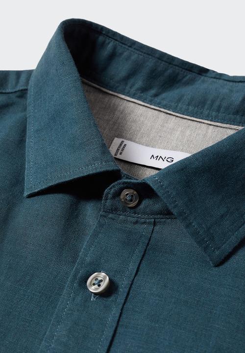 MANGO - Shirt ants - navy