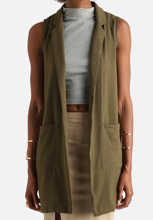 Glamorous - Sleeveless Blazer