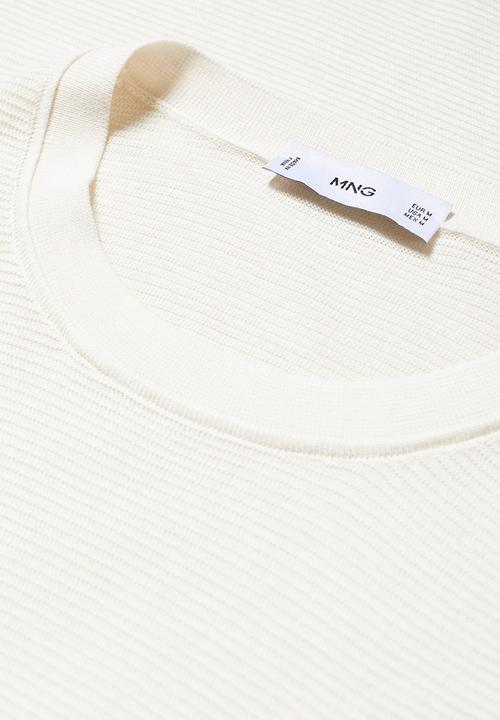 MANGO - T-shirt charles - white