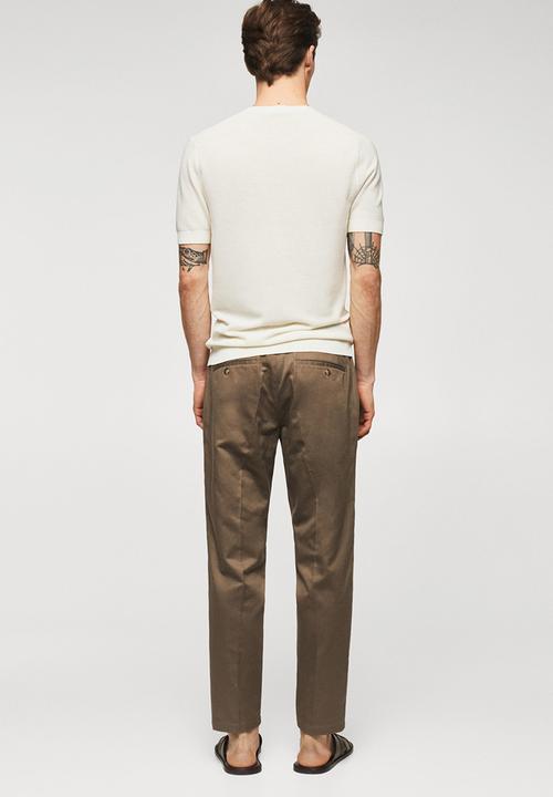 MANGO - T-shirt charles - white