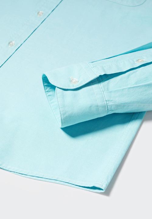MANGO - Shirt bolonia - light blue