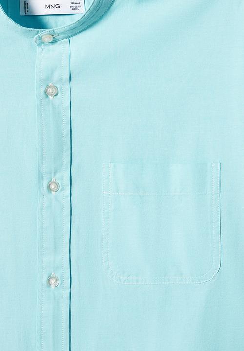 MANGO - Shirt bolonia - light blue