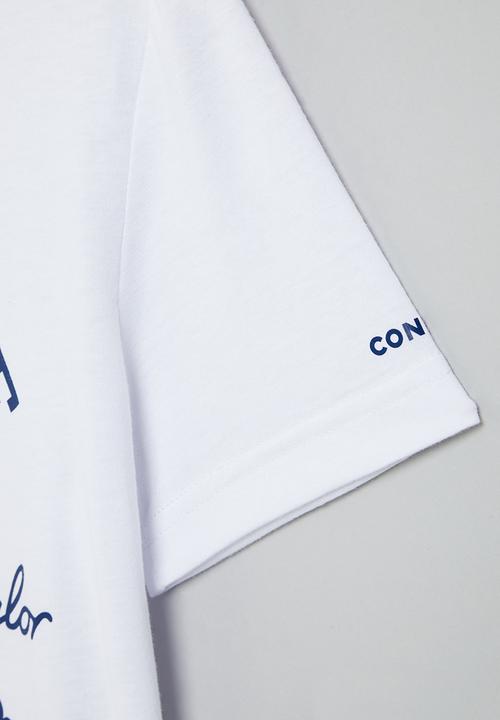 Converse - Teen Dissected ctp color tee - white