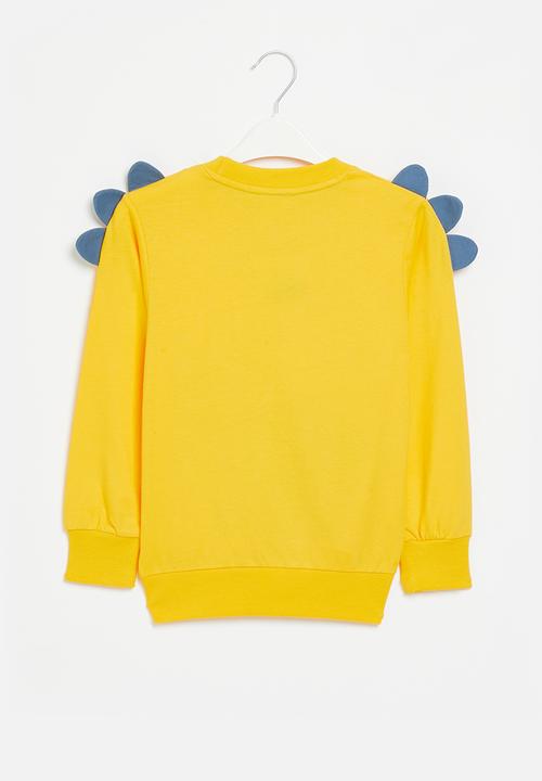Pop Candy - Dino sweatshirt - yellow