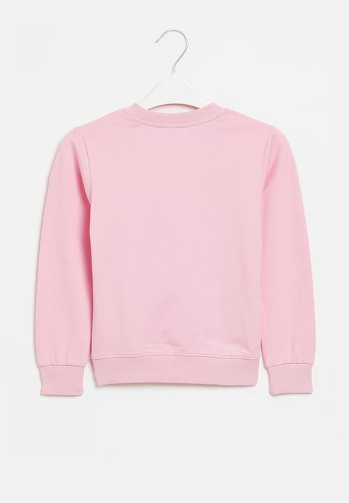 Pop Candy - Girls unicorn rainbow sweatop - pink