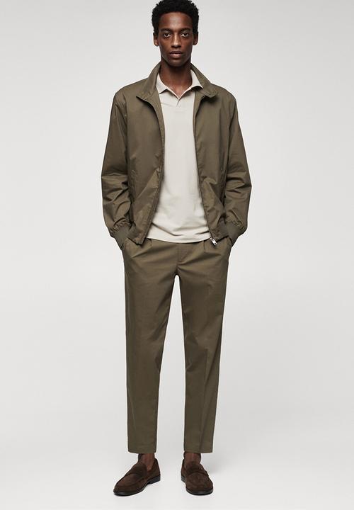 MANGO - Polo shirt taga - beige