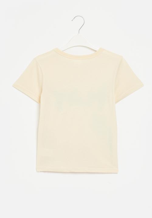 Pop Candy - Printed tee - ecru