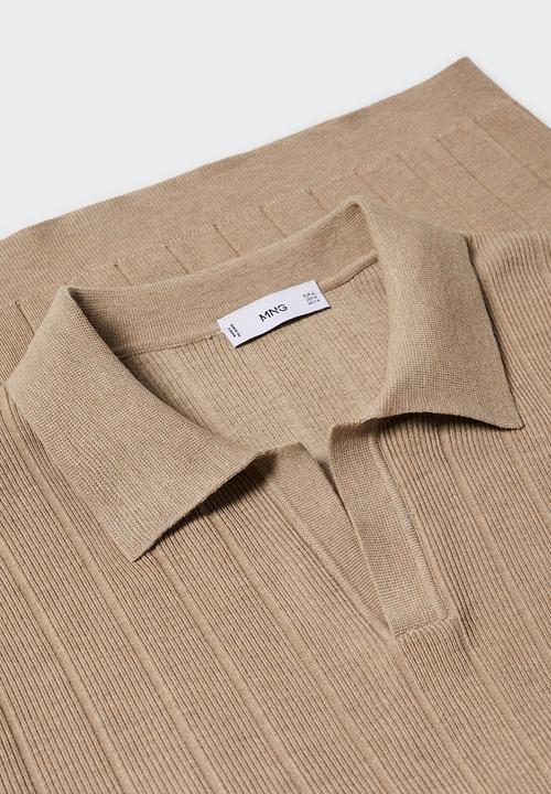 MANGO - Polo shirt daniele - beige