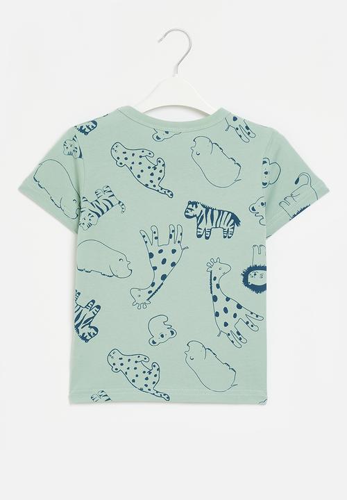 Pop Candy - Printed tee - blue 