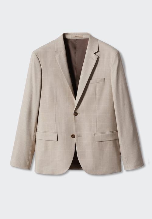 MANGO - Blazer paulo - beige