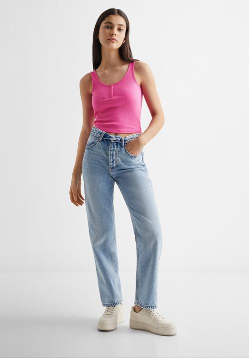 MANGO - T-shirt orchid - fuschia