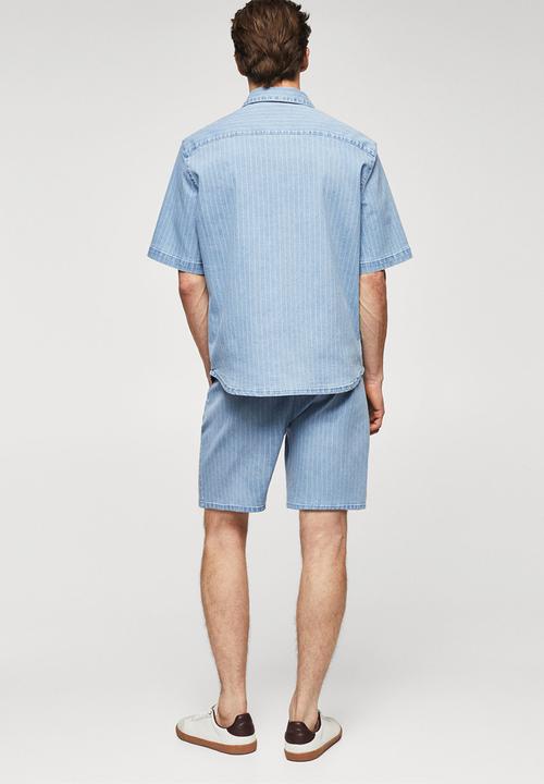 MANGO - Shirt parasol - denim blue
