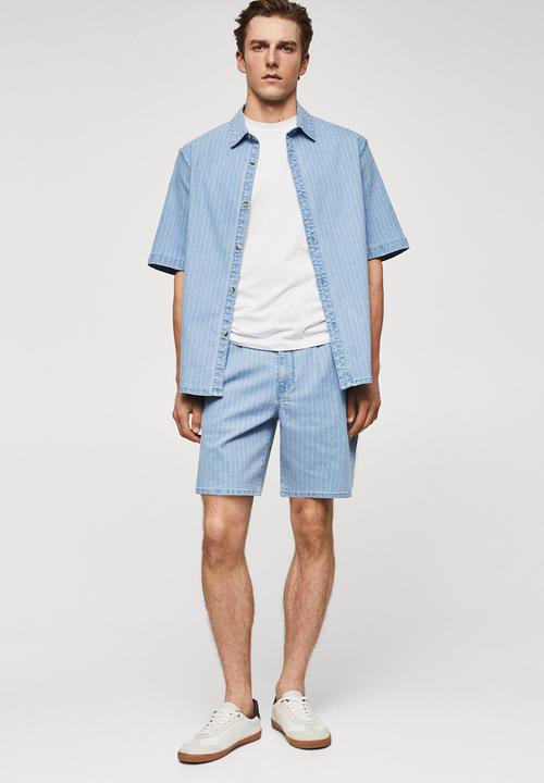 MANGO - Shirt parasol - denim blue