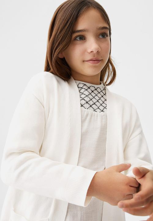 MANGO - Cardigan andrea - offwhite