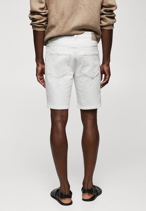 MANGO - Bermuda shorts jarod - white