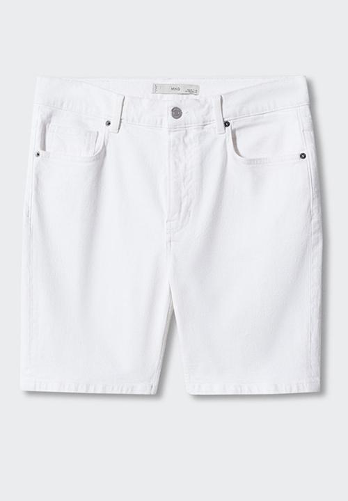 MANGO - Bermuda shorts jarod - white