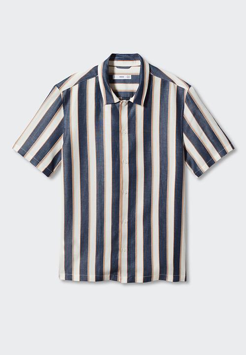 MANGO - Shirt miramar - navy