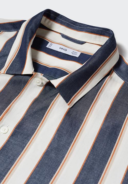 MANGO - Shirt miramar - navy