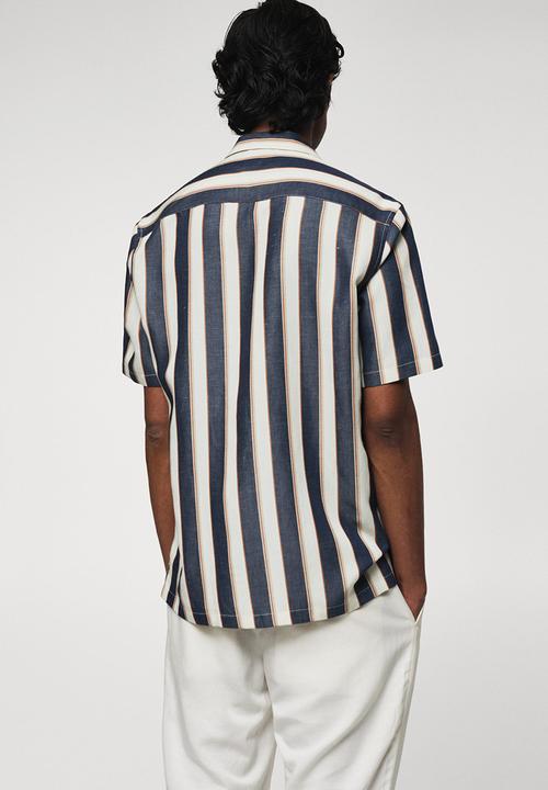 MANGO - Shirt miramar - navy