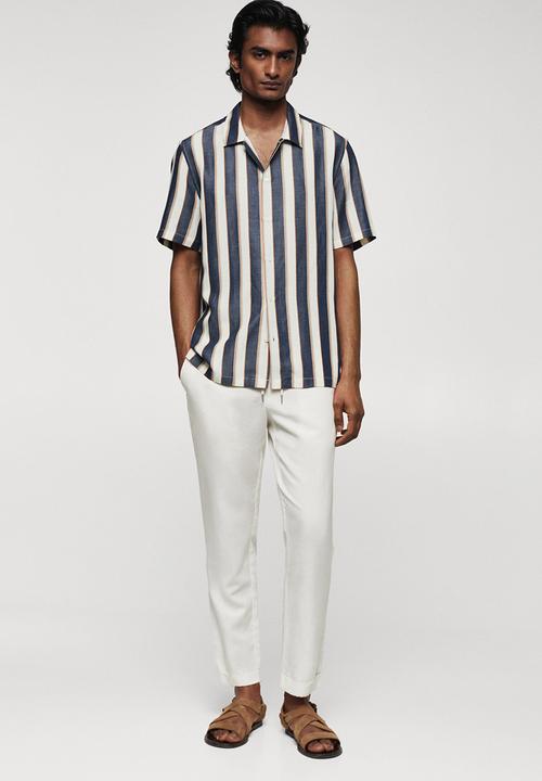 MANGO - Shirt miramar - navy