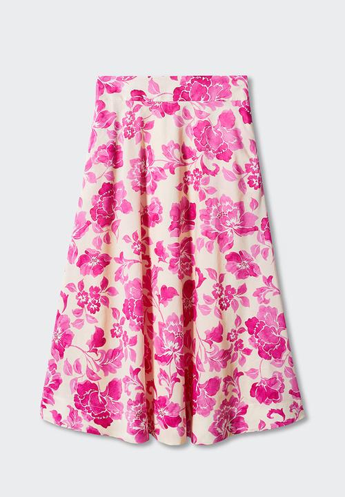MANGO - Skirt macarena - pink