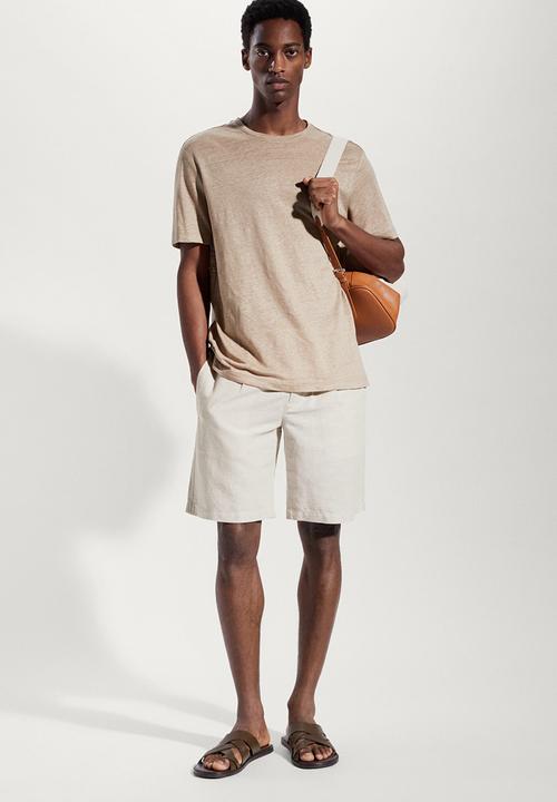 MANGO - Bermuda shorts alfonso - beige