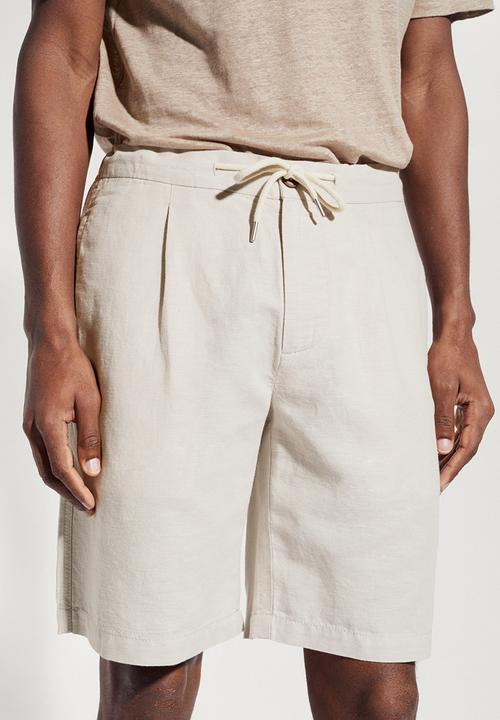 MANGO - Bermuda shorts alfonso - beige