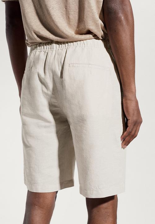 MANGO - Bermuda shorts alfonso - beige