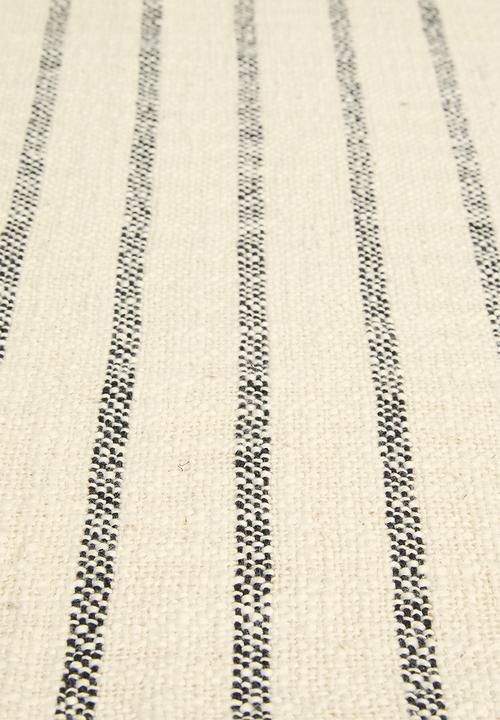 H&S - Jaya cotton throw - black