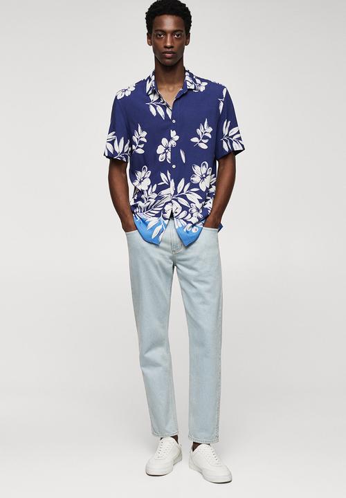 MANGO - Shirt calpe - navy