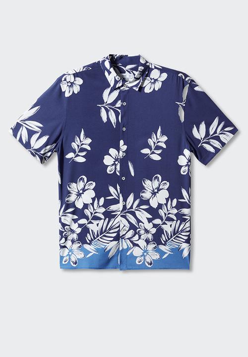 MANGO - Shirt calpe - navy