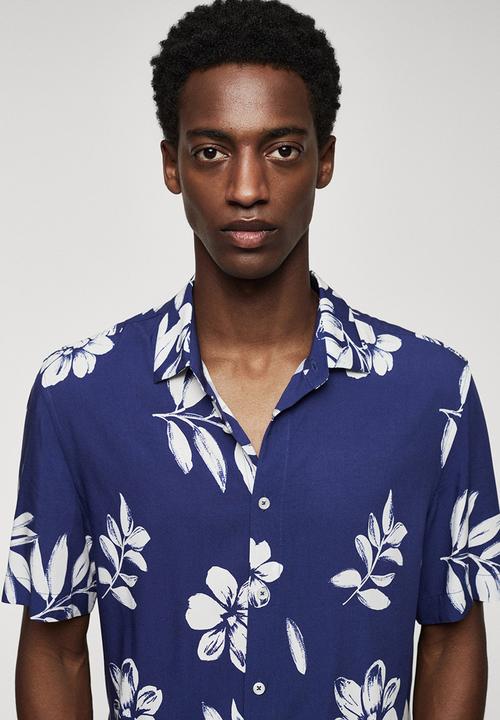 MANGO - Shirt calpe - navy