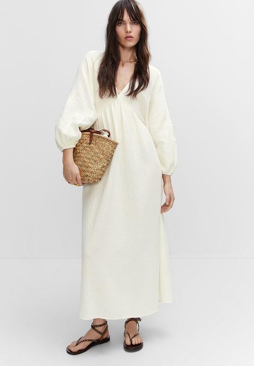 MANGO - Dress haizea - natural