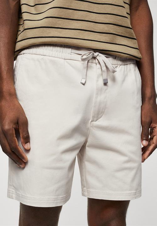 MANGO - Bermuda shorts rey - beige