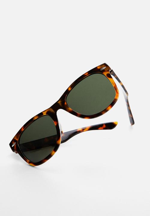 MANGO - Sunglasses tortoise - brown